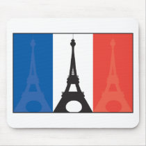 French Flag and Eiffel Tower