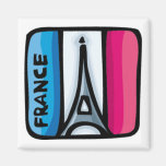 French Flag - France Magnet