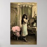 French Flirt Postcard - Risqué posters