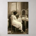 French Flirt Postcard - Risqué posters
