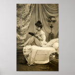 French Flirt Postcard - Risqué posters