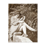 French Flirt - Risqué Pinup Girl postcards