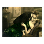 French Flirt - Romantic Postcard Art
