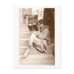 French Flirt - Vintage Hosiery Pinup Girl postcards