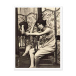 French Flirt  - Vintage Risqué postcards