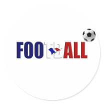 French Football flag colours logo gifts