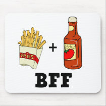 French fries & Ketchup BFF