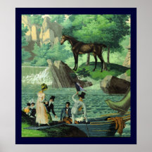 French Garden Posters