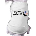French Girl pet clothing