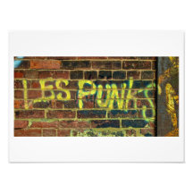 French Graffiti in Brooklyn Photographic Print