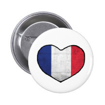 French Heart Pins