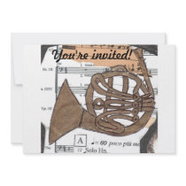 (French) Horn invitation