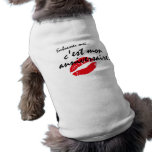French Kiss Me Birthday pet clothing