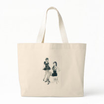 French Maid & Mistress Tote Bag