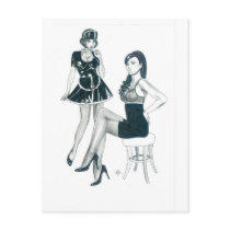 French Maid & Mistress Post Cards
