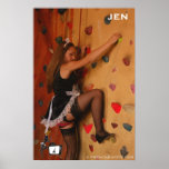 French Maid TV: Jen Climbing Wall Poster