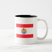 French Polynesia Flag Coffee Mug