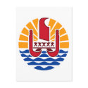 French Polynesia Official Coat Of Arms Heraldry postcards