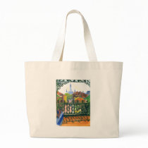 French Quarter Balcony Tote Bags
