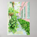 French Quarter Courtyard Print