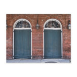 French Quarter Doorways Postcard