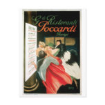French Restaurants Vintage Food Ad Art Post Card