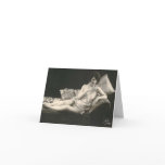 French Risque Photo Card