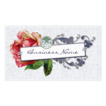 French Rose Business Cards