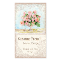 French Roses, Custom Business Cards