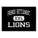 French Settlement - Lions - French Settlement cards