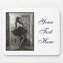 French Show Girl circa 1920 Mouse Pad