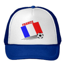 French soccer team mesh hats
