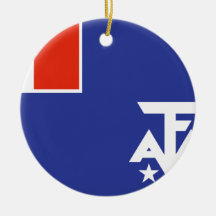 French Southern Antarctica Christmas Tree Ornament