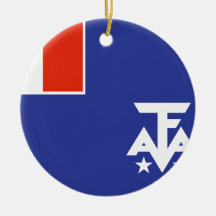 French Southern Antarctica Christmas Tree Ornament