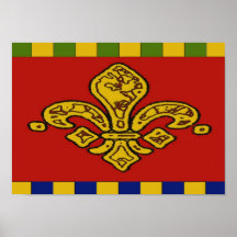 French Style Fleur De Lis Poster