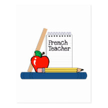 French Teacher (Notebook) Post Cards