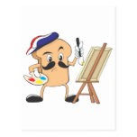 French Toast Artist Post Card