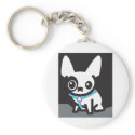 Frenchie Keyring keychains