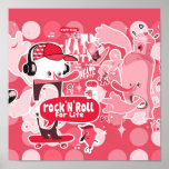 Frenchy romance - Rock-n-roll for life posters
