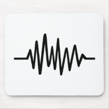 Frequency music pulse mousepads