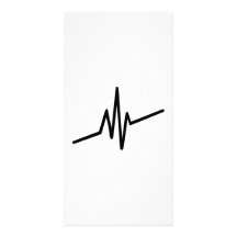 Frequency music pulse picture card