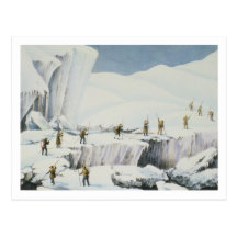 Frequent Appearance of the Ice with Bridges of Sno