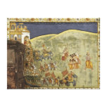 Fresco Mehrangarh Fort Jodhpur Rajasthan India 3 Stretched Canvas Prints
