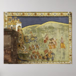 Fresco Mehrangarh Fort Jodhpur Rajasthan India 3 Poster