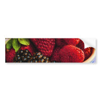 Fresh Berries Bumper Stickers