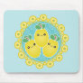 Fresh Bunch Of Lemons Kawaii Mousepad
