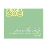 Fresh Customisable Save the Date postcards