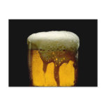 Fresh Foamy Mug Of Beer Postcard