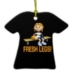 Fresh Legs Christmas Tree Ornaments
