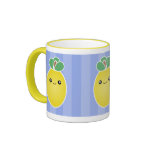 Fresh Lemons Kawaii Mug